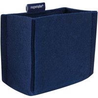 magnetoplan Stifteköcher "magnetoTray" MEDIUM 130 x 100 x 60 mm, dunkelblau