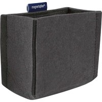 magnetoplan Stifteköcher "magnetoTray" MEDIUM 130 x 100 x 60 mm, grau