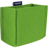 magnetoplan Stifteköcher "magnetoTray" MEDIUM 130 x 100 x 60 mm, grün