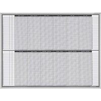 magnetoplan Whiteboard Plantafel, Personal- und Projektplaner