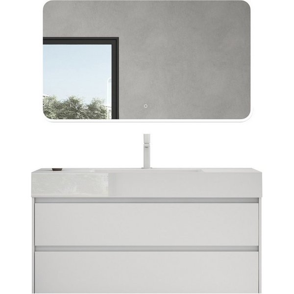 Mai & Mai Badmöbel-Set Badezimmermöbel 120cm Waschbecken Waschtisch mit Unterschrank Deep
