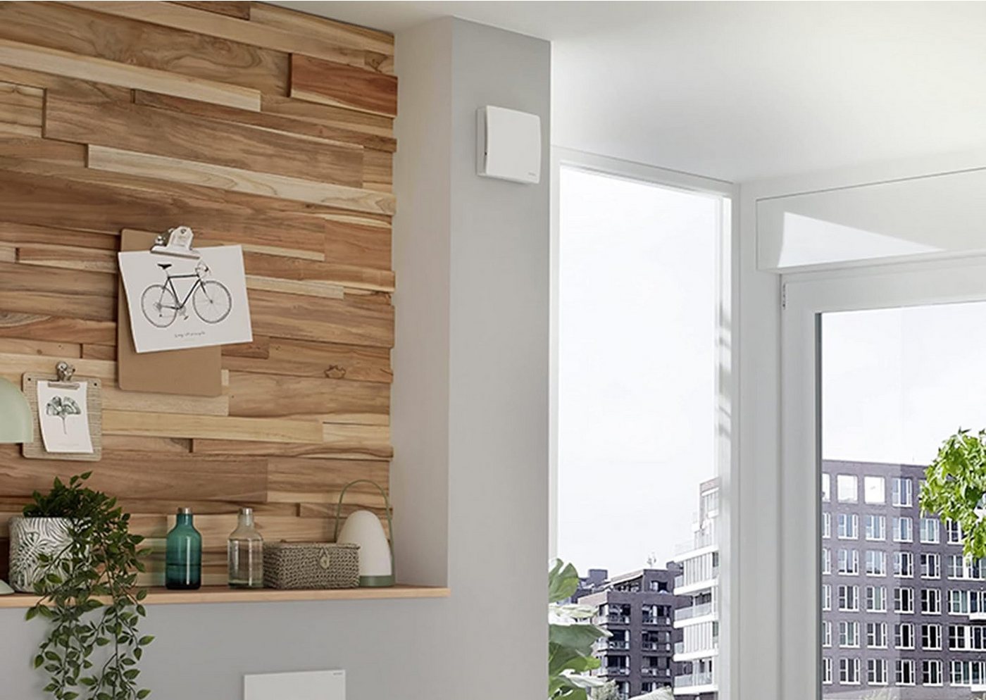 MAICO Wandventilator Kleinraumventilator ECA 100 ipro KH, Innenverschluss Feuchte DN100 – Bild 3 von 5