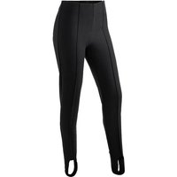 MAIER SPORTS Damen Hose Sonja, Größe 38 in Schwarz