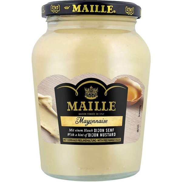 MAILLE Saucen, Maille Mayonnaise Fine und Dijon Senf französische Feinkost 320g
