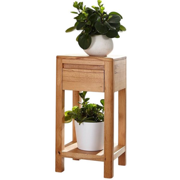 Main Möbel Blumentisch Blumensäule 30x60cm "Bayreuth" Kernbuche massiv