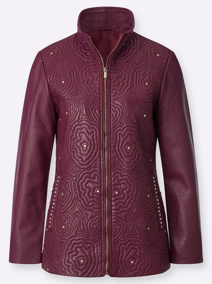 Mainpol Winterjacke Lammnappa-Lederjacke Langarm – Bild 3 von 5