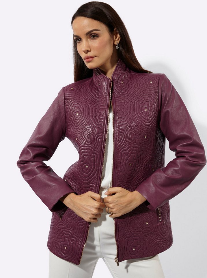 Mainpol Winterjacke Lammnappa-Lederjacke Langarm – Bild 5 von 5