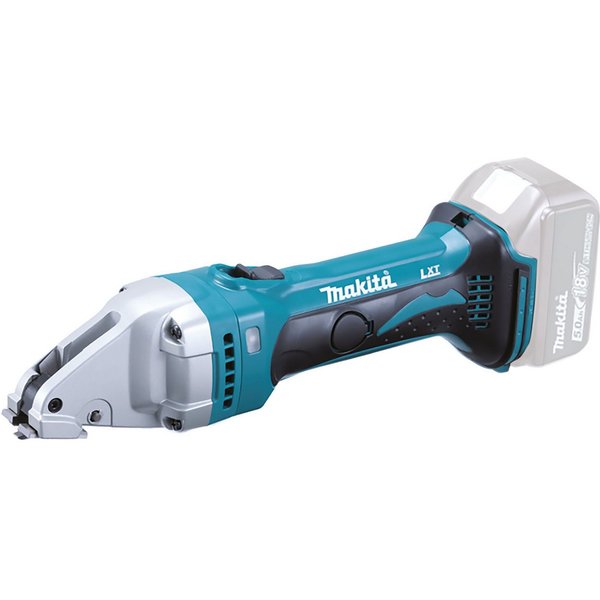 Makita Akku-Blechschere, 18 in V, 18V, DJS101Z, 2,5 mm, Ohne Akku - im Karton