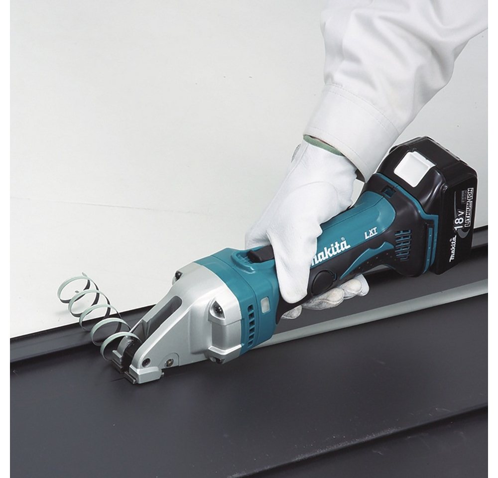 Makita Akku-Blechschere, 18 in V, 18V, DJS101Z, 2,5 mm, Ohne Akku - im Karton – Bild 2 von 2