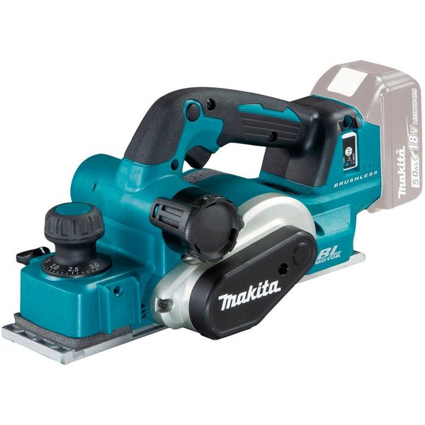 Makita Akku-Falzhobel DKP181Z, Hobelbreite: 82 in mm, ohne Akku und Ladegerät