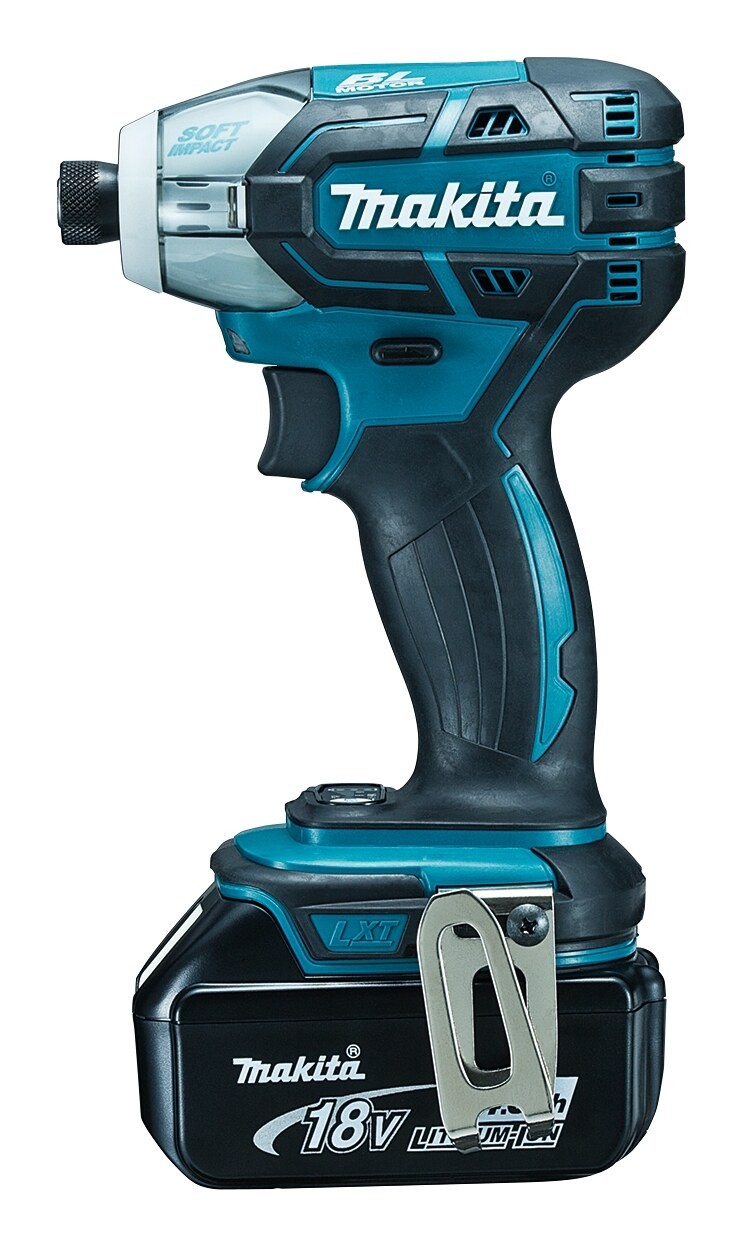 Makita Akku-Impulsschrauber 18V, DTS141RTJ, 1/4", 40 Nm, 2 x 5 Ah Li-Ion in...