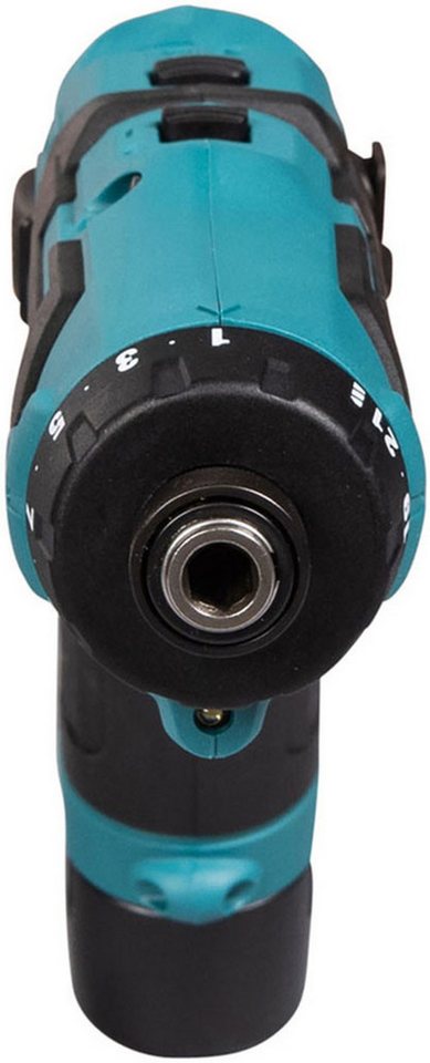 Makita Akku-Schrauber DF012DSE, 650 U/min, 5,6 Nm, inkl. integrierter Akku, Ladegerät und Aufbewahrungskoffer – Bild 5 von 5