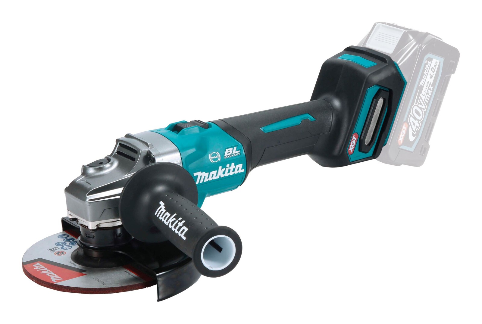 Makita Akku-Winkelschleifer XGT, GA035GZ, 40V, 150 mm, Ohne Akku - im Karton