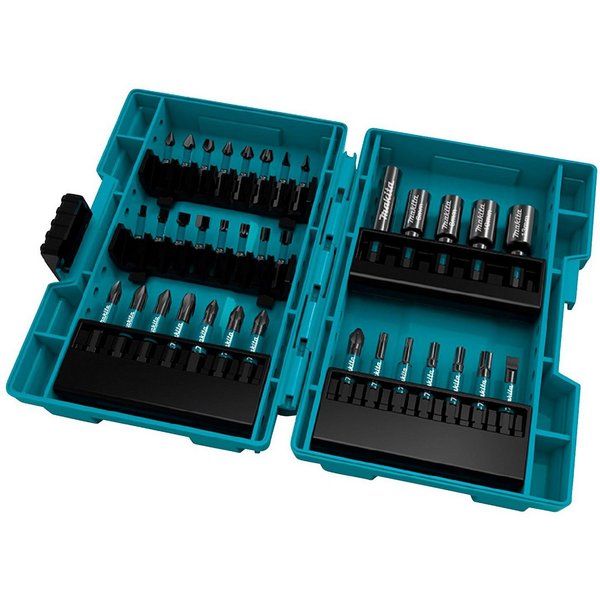 Makita Bit-Set B-66880, 35-St., 35-tlg., inkl. Aufbewahrungskoffer