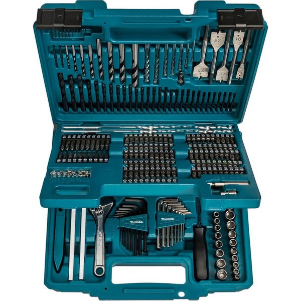 Makita Bit-Set E-11689 Bohrer-Bit-Set 256tlg