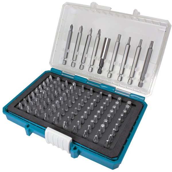 Makita Bit-Set P-81050, 99-St., 99-tlg., inkl. Aufbewahrungskoffer