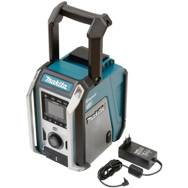 Makita DMR115 Baustellenradio (Digitalradio (DAB), FM-Tuner, 12V, Bluetooth-Radio, ohne Akku)