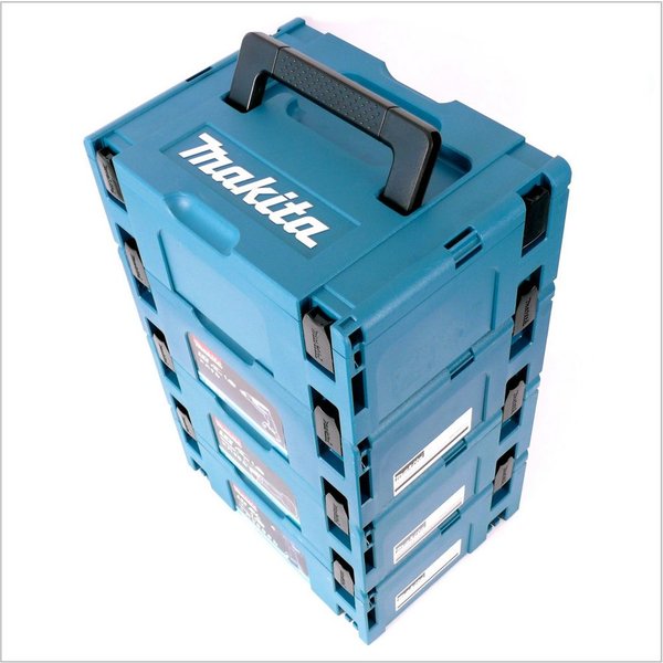 Makita Werkzeugkoffer Makpac 2 Transportbox Systemkoffer 4er Set