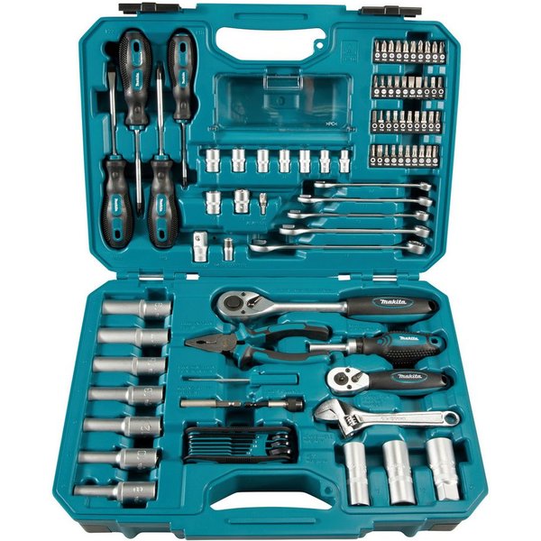Makita Werkzeugset »E-08458«, 87-tlg., inkl. Aufbewahrungskoffer
