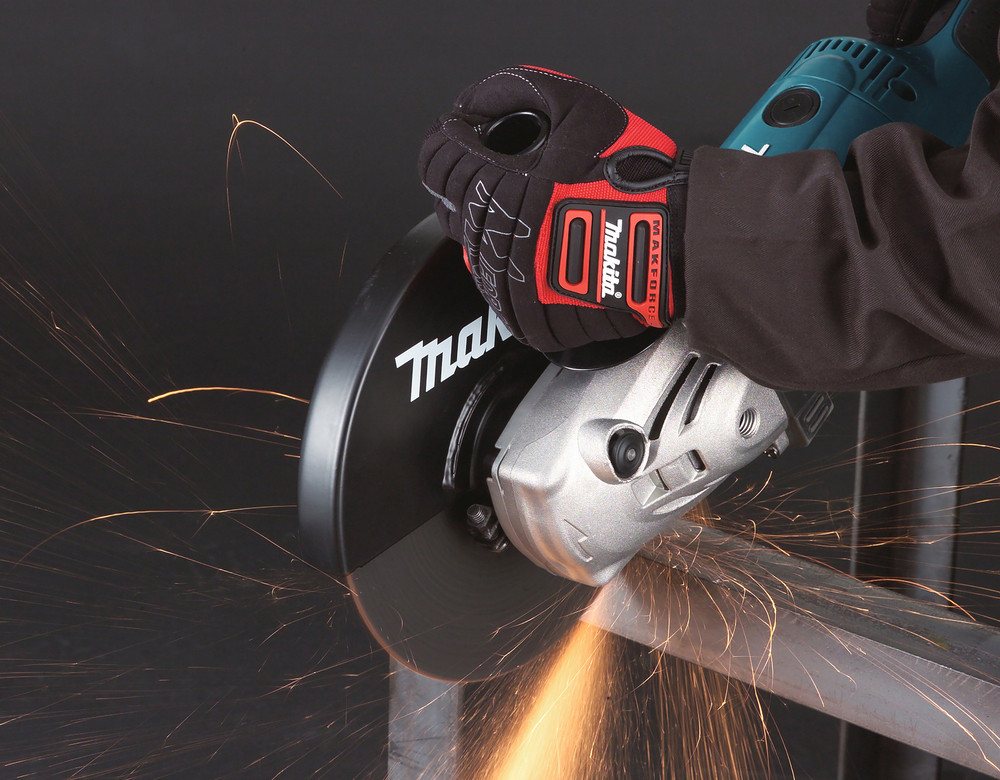 Makita Winkelschleifer GA9020RFK3, max. 6600 U/min, 2.200W, 230mm, 6.600 min-1, inkl. Aufbewahrungskoffer – Bild 5 von 5
