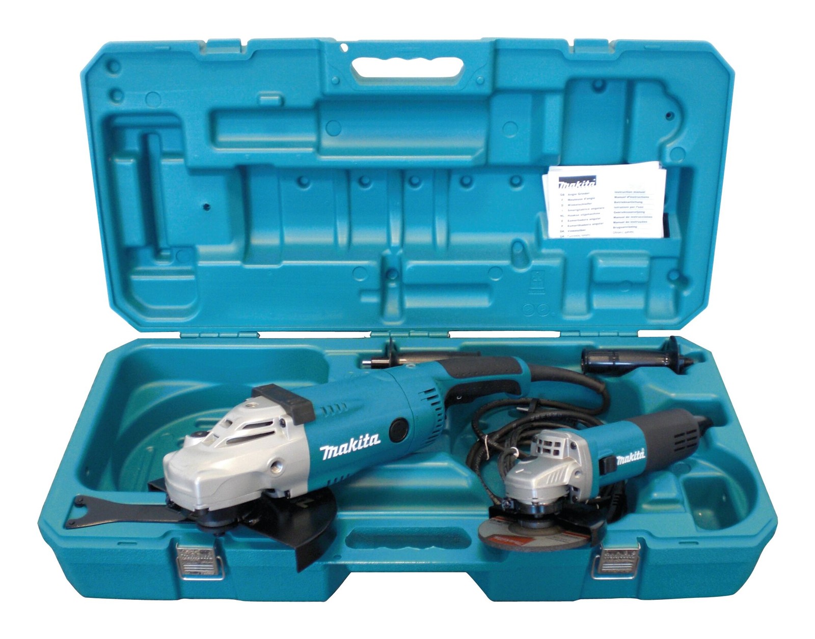Makita Winkelschleifer-Set, DK0052G, im Transportkoffer