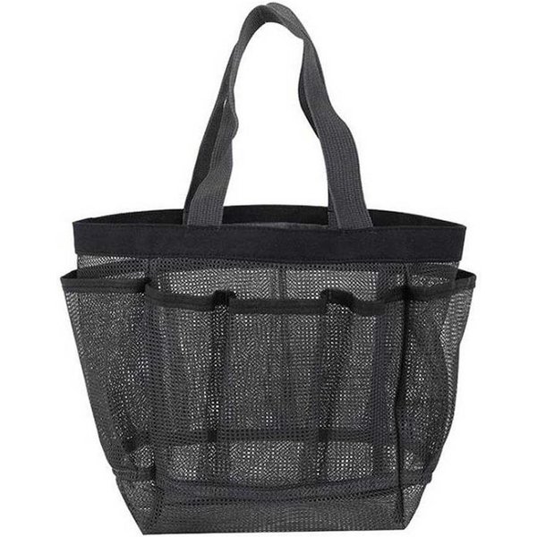 Malantis Freizeittasche Strandnetztasche, Praktische Tasche aus leicht zu reinigendem Mesh (Perfekt für den Ausflug zum Strand oder Schwimmbad - Platz für Handt