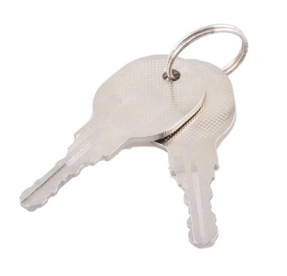 MALATEC Fenstergriff Griff Fenster abschließen, Griff, L: 13 cm, (Spar-Set, 4-tlg., Verriegelte Fenster und Balkontüren verhindern, einbrechen), mit Schlüssel a – Bild 4 von 5
