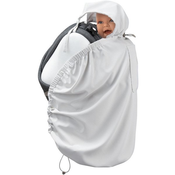 mamalila Babytrage, Sonnencover für Babys in Trage oder Kinderwagen, zertifizierter Sonnenschutz UPF 50+