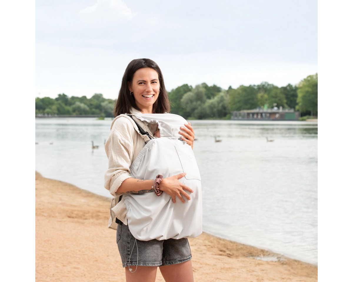 mamalila Babytrage, Sonnencover für Babys in Trage oder Kinderwagen, zertifizierter Sonnenschutz UPF 50+ – Bild 5 von 5
