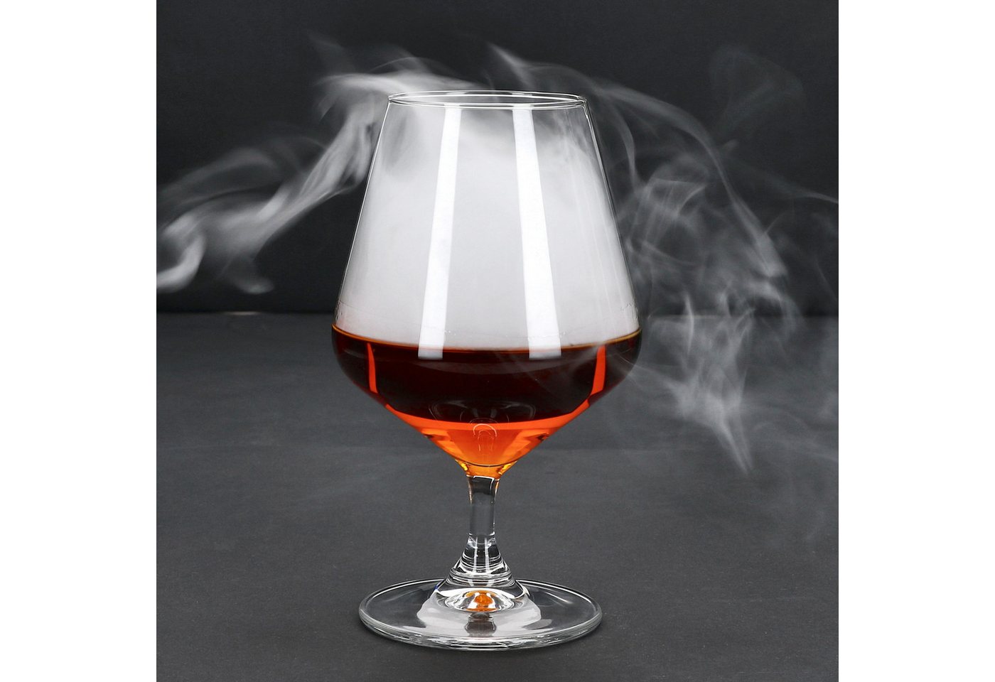 MamboCat Schnapsglas 6x Specials Spirits Brandy-Gläser 150ml mit Fuß Cognac-Schwenker, Glas – Bild 3 von 5