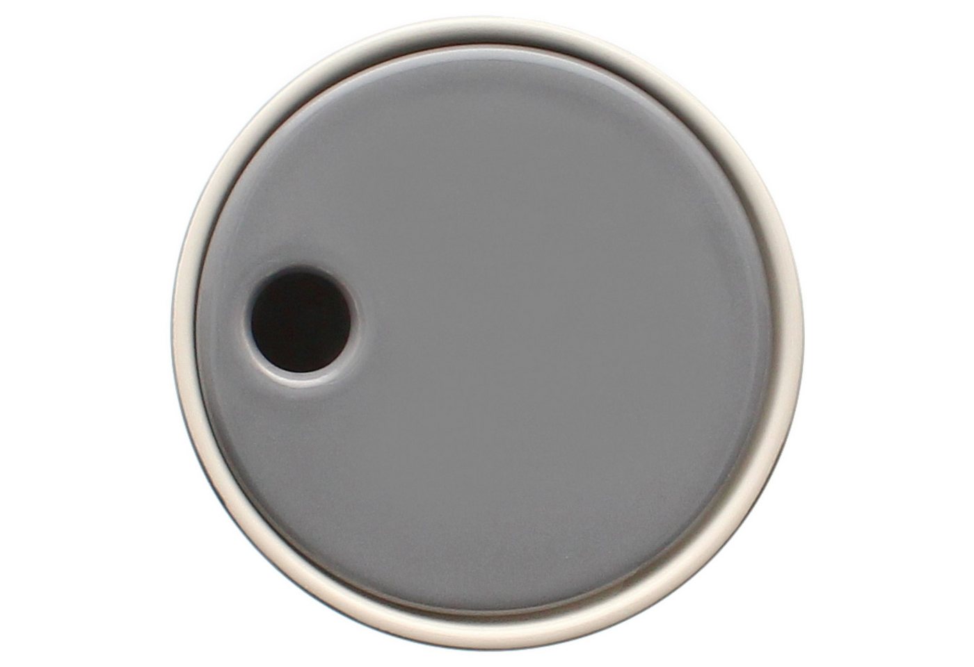 MamboCat Vorratsglas Oskar Vorratsdose S in Grau Knoblauchtopf mit Deckel Aufbewahrungsbox, Ton – Bild 4 von 5