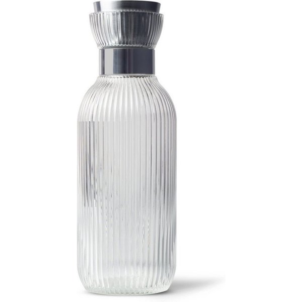 MAMEIDO Wasserkaraffe, aus mundgeblasenem Kristallglas mit edlem Ausgießer in 1 l und 1,5 l