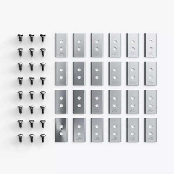 Mammotion Rasenmähermesser Endurance Ersatzklingen (3 Sets, 24-St), für LUBA 3 AWD, LUBA Mini 2 AWD, YUKA, YUKA Mini 2