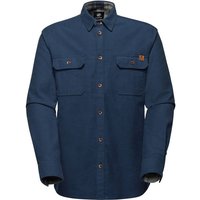 MAMMUT Herren Hemd Tamaro Overshirt Men, Größe M in Blau