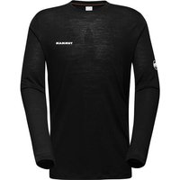 MAMMUT Herren Shirt Tree Wool FL, Größe L in Schwarz