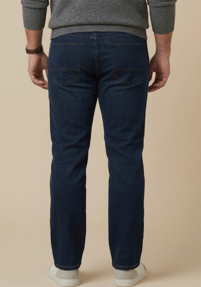 Man's World Plus Gerade Jeans Große Größen, straight fit Straight-Fit, gerader Beinverlauf, mit Knopf- und Reißverschluss – Bild 2 von 5