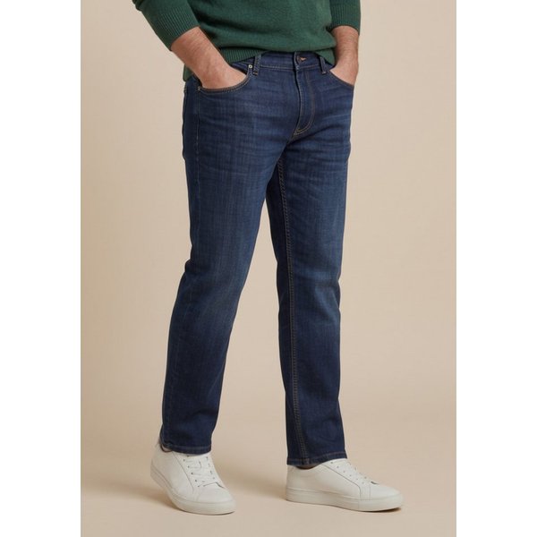 Man's World Plus Gerade Jeans Große Größen, straight fit mit Knopf- und Reißverschluss, Straight-Fit, gerader Beinverlauf