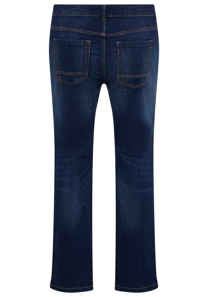 Man's World Plus Gerade Jeans Große Größen, straight fit mit Knopf- und Reißverschluss, Straight-Fit, gerader Beinverlauf – Bild 5 von 5