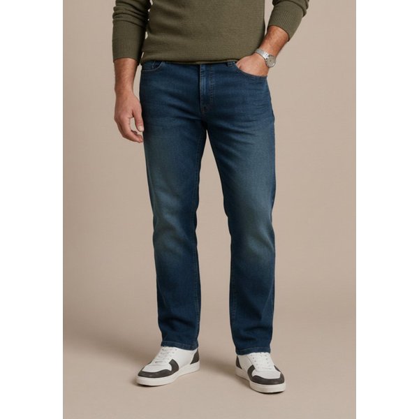 Man's World Plus Jogg Pants Große Größen, comfort fit Comfort Fit, gerade Beinform, mit Knopf- und Reißverschluss