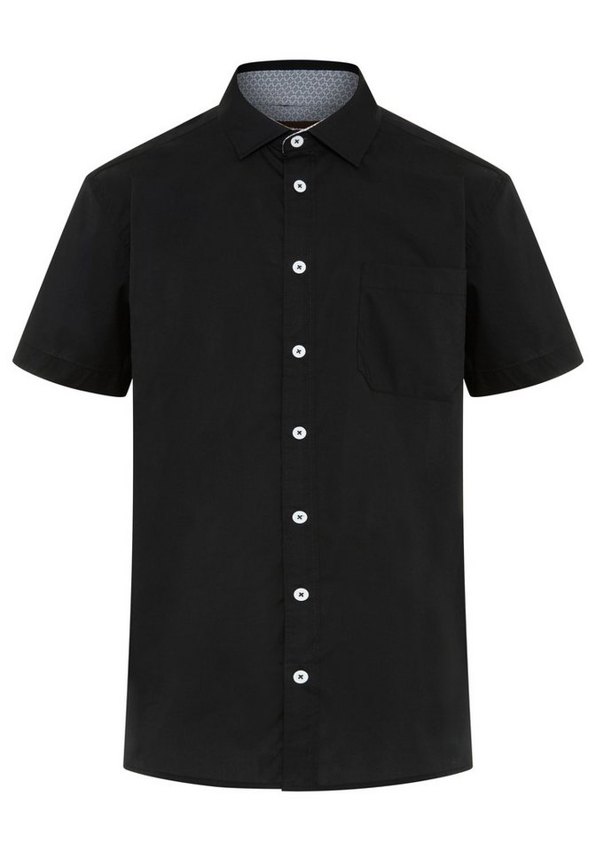 Man's World Plus Kurzarmhemd Große Größen Kurzarm, für verschiedene Anlässe, aus Baumwolle und Polyester – Bild 2 von 3