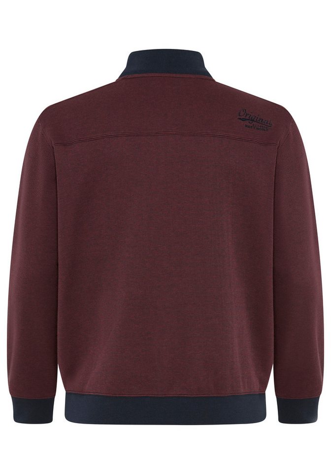 Man's World Plus Sweatjacke Regular Fit, mit normaler Länge, Langarm, aus Baumwolle und Polyester – Bild 5 von 5