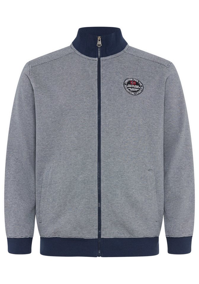 Man's World Plus Sweatjacke Regular Fit, mit normaler Länge, Langarm, aus Baumwolle und Polyester – Bild 4 von 5