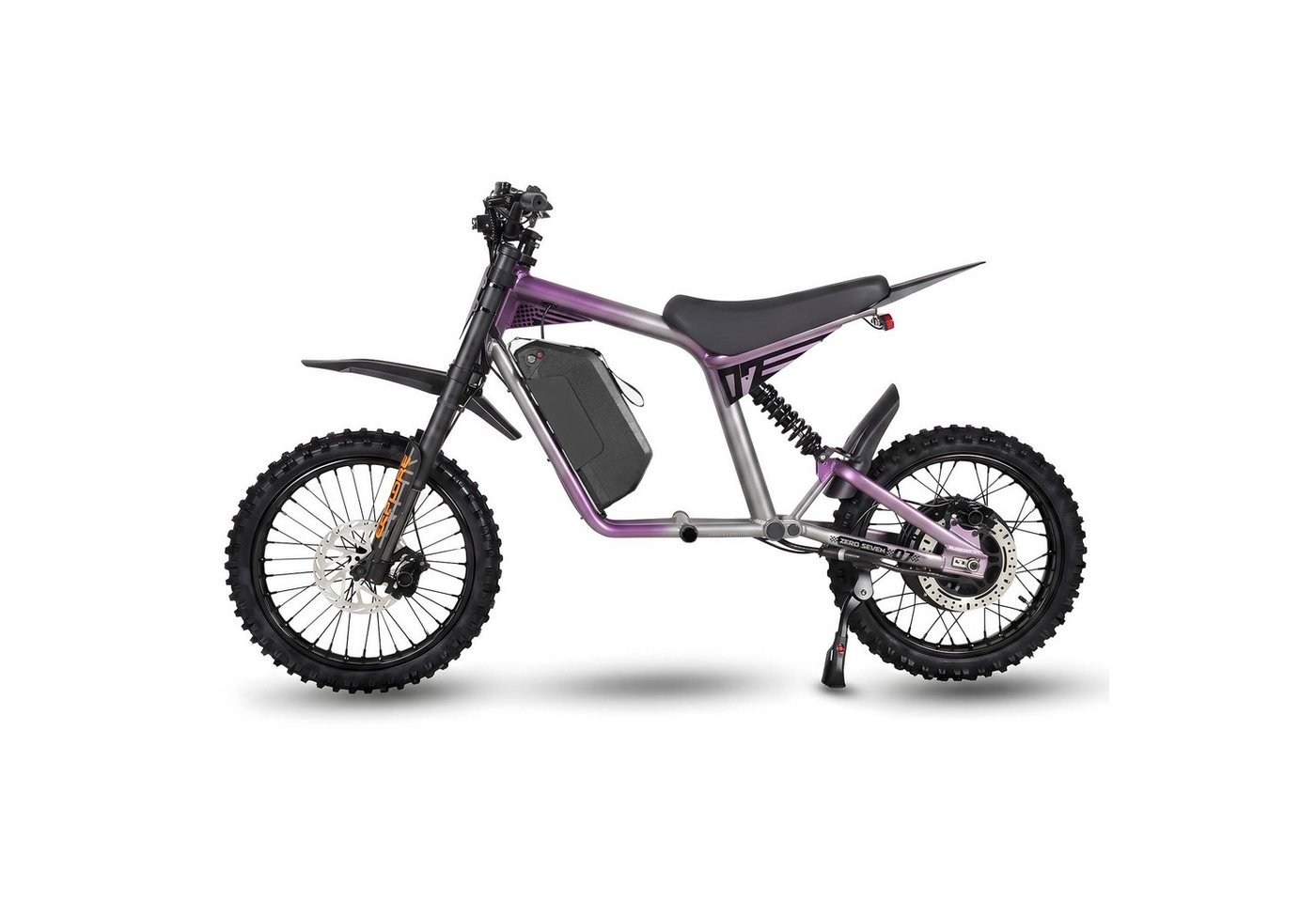 MANGOSTEEN E-Motorroller FT07 E Scooter mit Sitz Offroad Erwachsene, 2000 W 60 V 25 Ah, 68 km/h, 68 km/h, Keine Straßenzulassung: ausschließlich auf Privatgelän – Bild 2 von 5