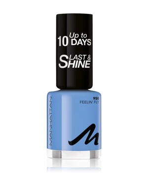 Manhattan Last & Shine Nagellack · 8 ml · Grau