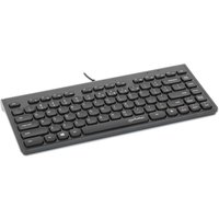 MANHATTAN Slim USB Mini-Tastatur 1.5m Kabel schwarz