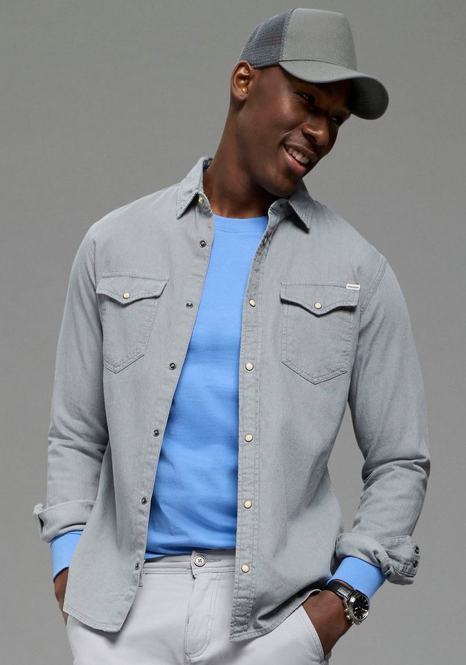 Man's World Baseball Cap mit trendigem Netzeinsatz und verstellbarem Riegel hinten - NEW – Bild 3 von 5