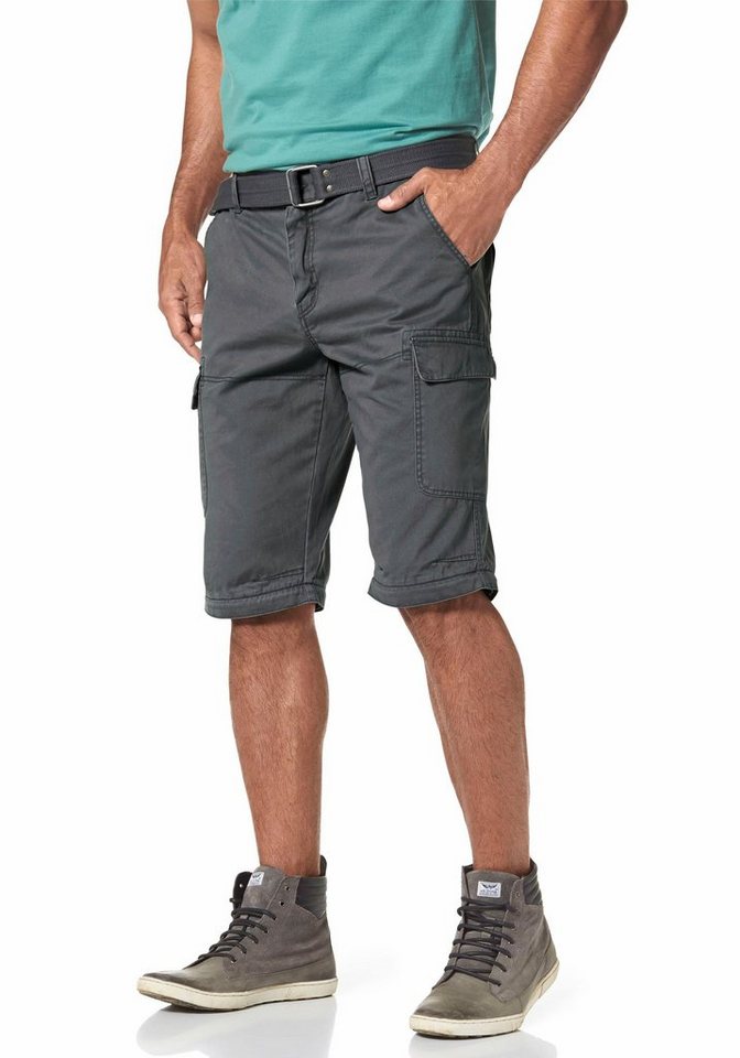 Man's World Cargohose (Set, mit Gürtel) mit Zip-Off Funktion – Bild 3 von 5