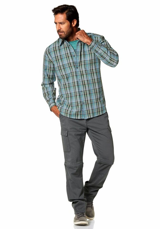 Man's World Cargohose (Set, mit Gürtel) mit Zip-Off Funktion – Bild 4 von 5