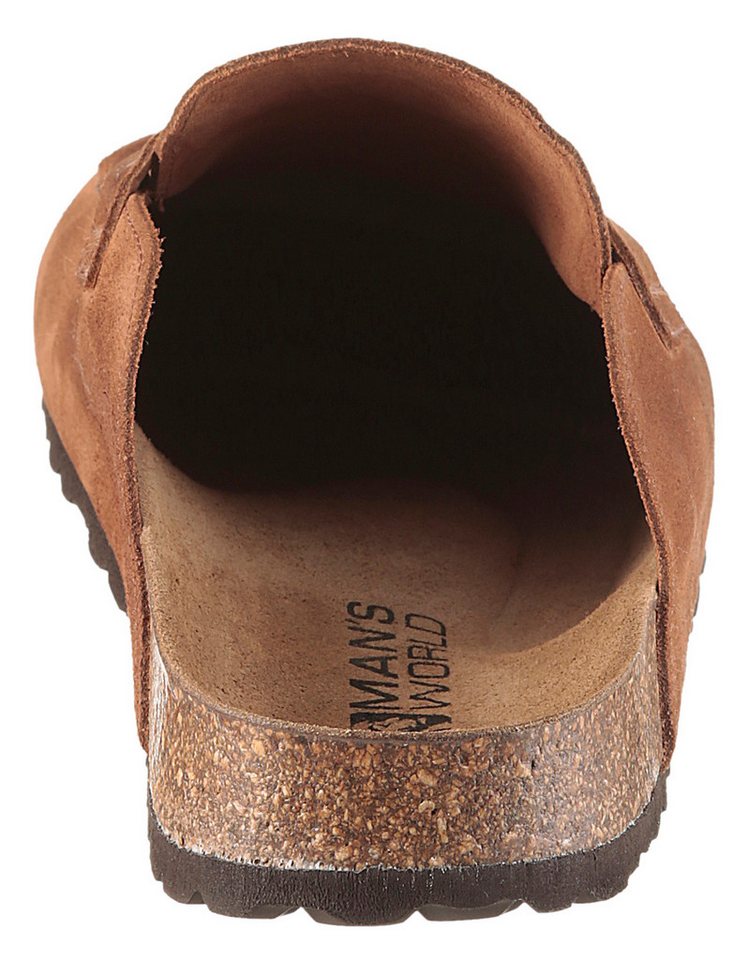 Man's World Clog Schlappen, Sommerschuh, Hausschuh mit ergonomisch geformtem Fußbett – Bild 2 von 5