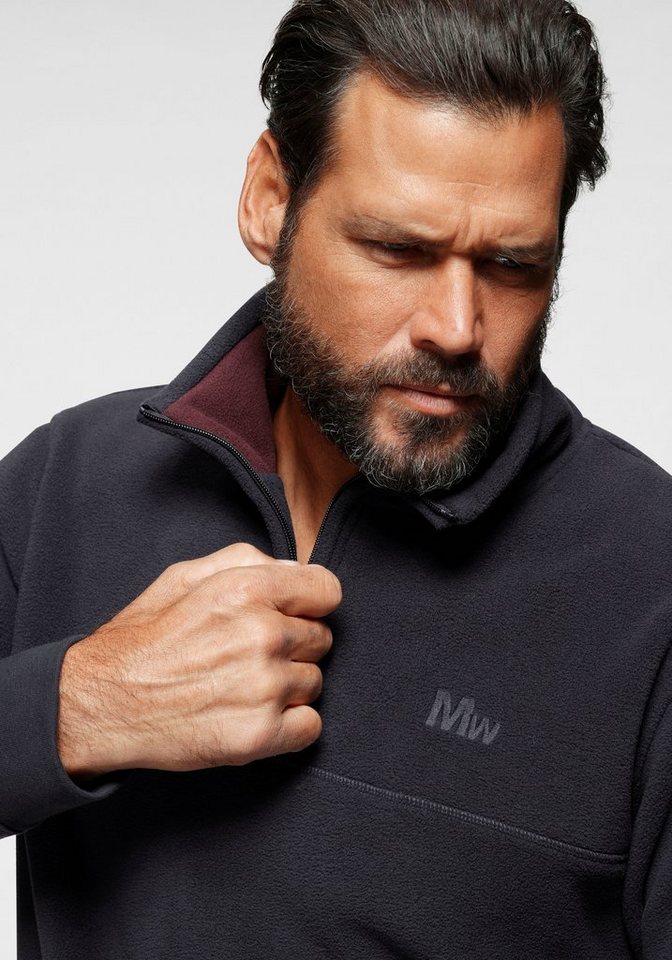 Man's World Fleecepullover für die Übergangszeit aus Fleece, schnelltrocknend – Bild 4 von 5